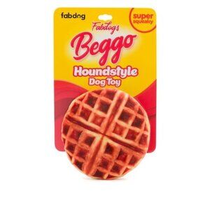 Fabdog Beggo Houndstyle Super Squeaky Dog Toy